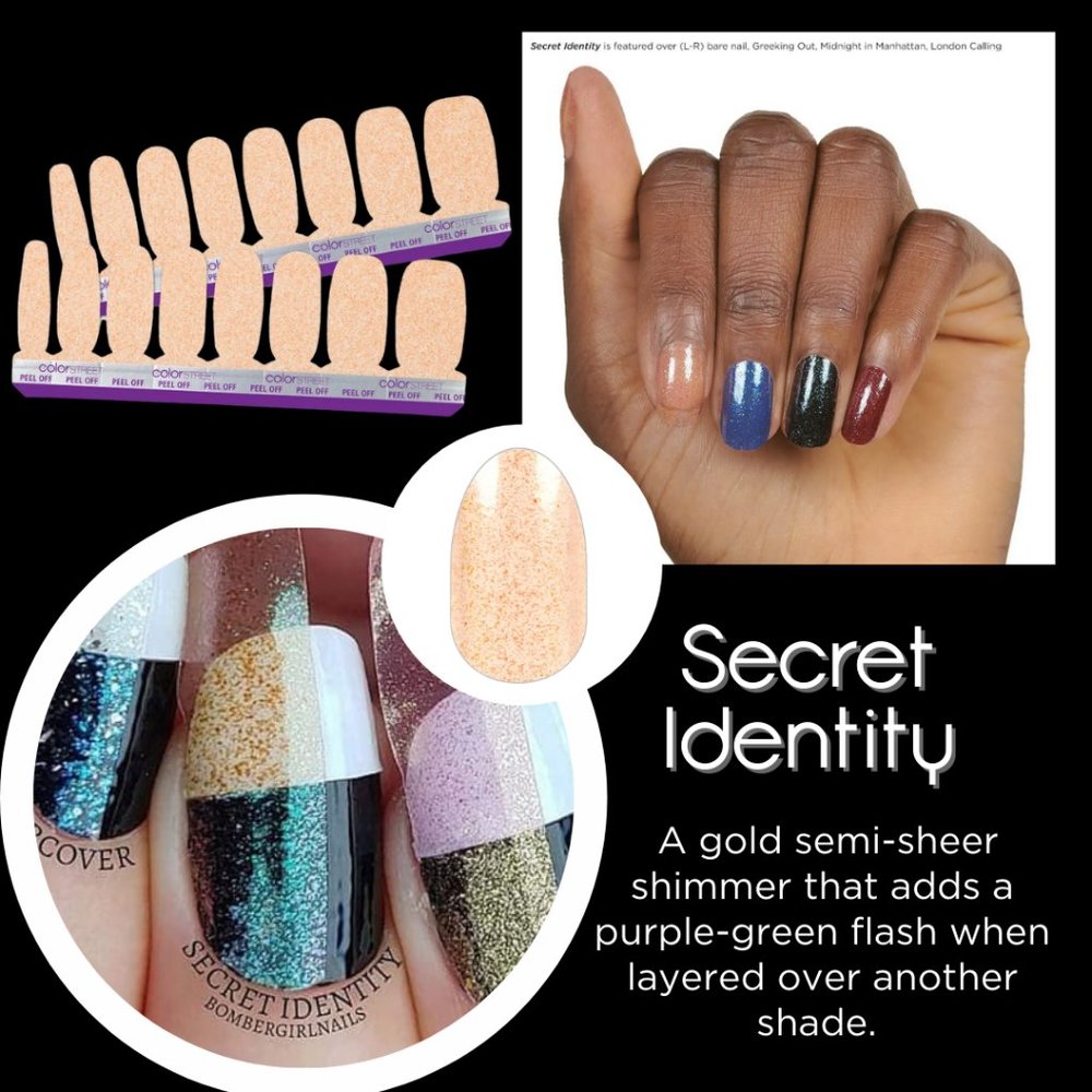 Secret Identity Color Street Dry Nail Polish